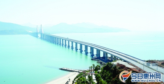 惠州海湾大桥建向东延长线 2020年12月通车